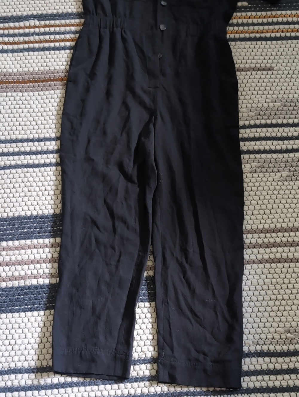 Everlane black Utility drape jumpsuit - Picture 4 of 5
